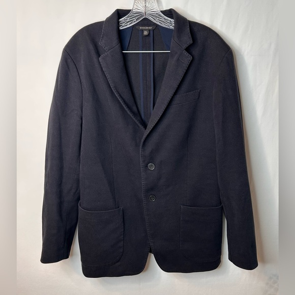 Banana Republic Men’s Navy Blue Sport Coat Suit Top Blazer Slim Fit 40L